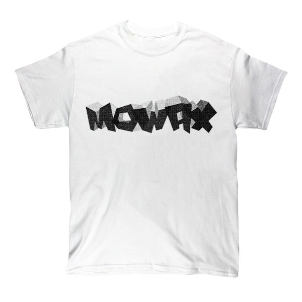 001 - 90’s Mo’ Wax Block Graphic T-Shirt (White)