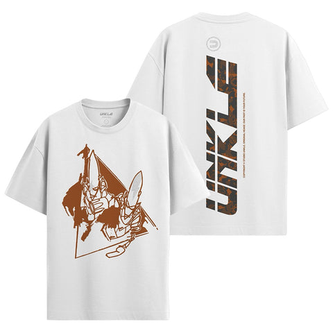 001A Pointman Kiss - MWA Camo Brown - T-Shirt (White)