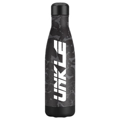 Classic UNKLE Logos Black Camo Print Water Bottle (Black)