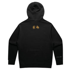 UNKLE Classic Leopard Print Box Logo Hoodie (Black)