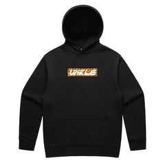 UNKLE Classic Leopard Print Box Logo Hoodie (Black)