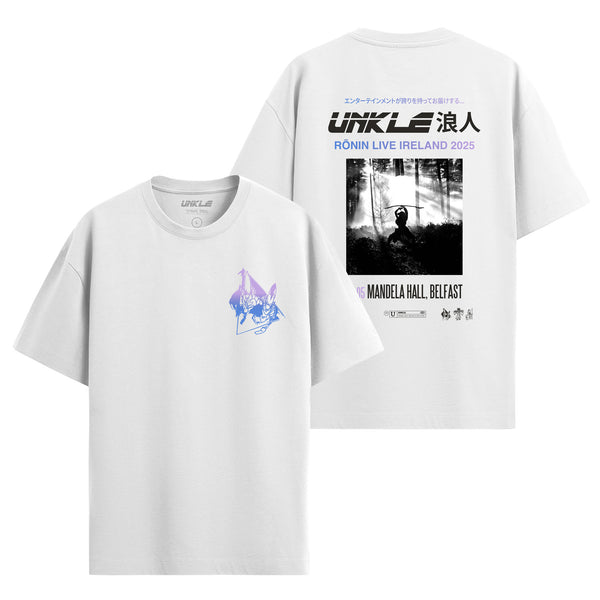 Rōnin Belfast Tour Date - T-Shirt (White)