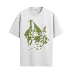 001B Pointman Kiss - MWA Camo Green - T-Shirt (White)