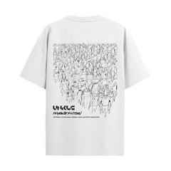 002A Psyence Fiction Characters 5 Inch - T-Shirt (White)