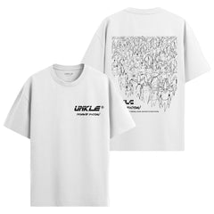 002A Psyence Fiction Characters 5 Inch - T-Shirt (White)