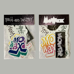 Mo' Wax Archive Sticker Pack