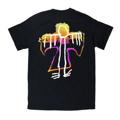 002 UNKLE Classic Angel - Sunrise T-Shirt (Black)
