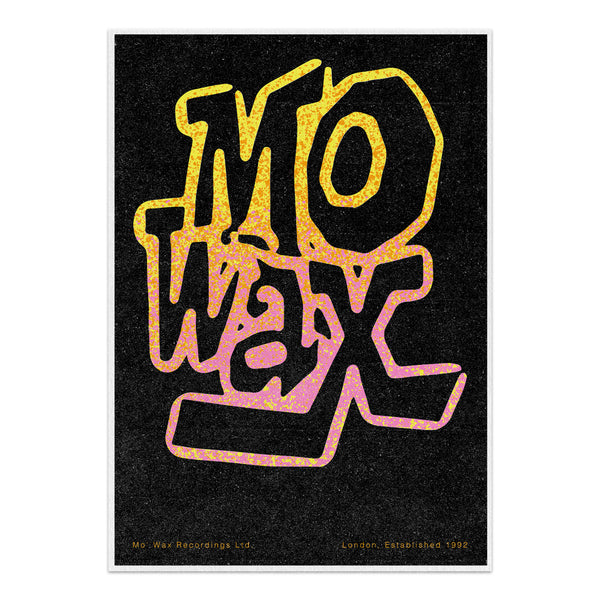 Classic Mo’ Wax Logo  - Summer Fade - A3 Heavyweight Risograph Print