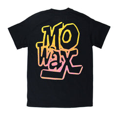 001 Mo Wax Logo - Summer Fade T-Shirt (Black)