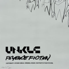 UNKLE Psyence Fiction Glitter Print - 5Inch (Additional Artist Proof)