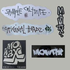 Mo' Wax Archive Sticker Pack
