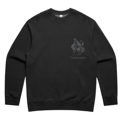Headz³ Sweatshirt (Faded Black)