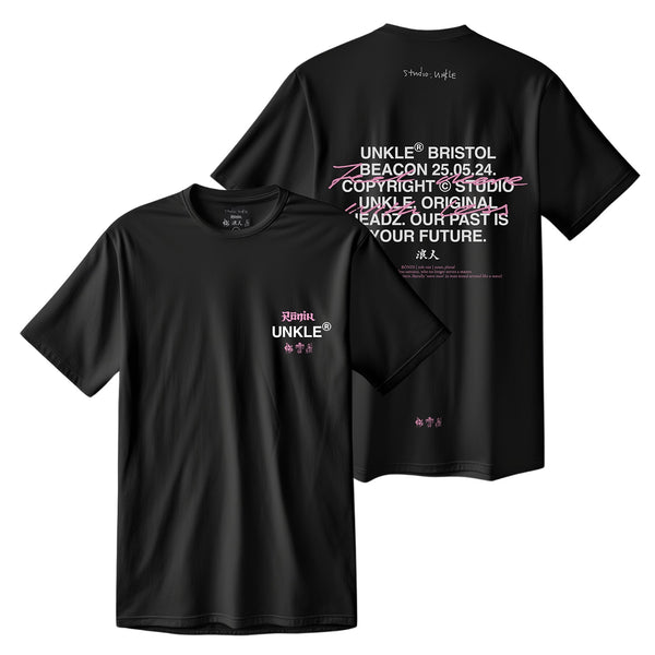 Bristol - Rōnin Text T-Shirt (Black)