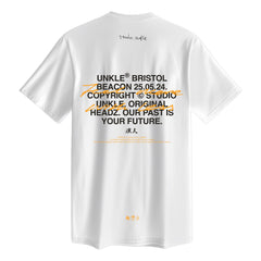 Bristol - Rōnin Text T-Shirt (White)