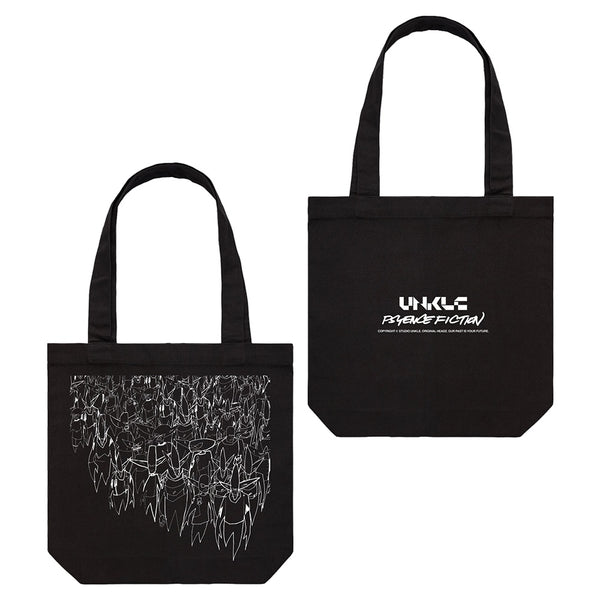 Psyence Fiction Characters 5 Inch - Tote Bag (Black)