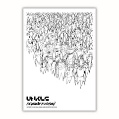 UNKLE Psyence Fiction Glitter Print - 5Inch