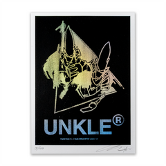 UNKLE Logos 2025 Holograph Foil - A3 Print