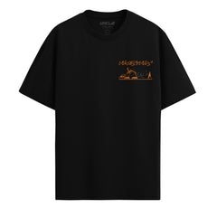 UNKLE Sounds Brighton Show T-Shirt - Orange (Black)