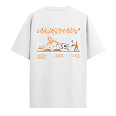 UNKLE Sounds Brighton Show T-Shirt - Orange (White)