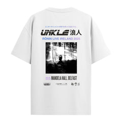 Rōnin Belfast Tour Date - T-Shirt (White)