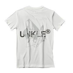 UNKLE New Text Logo - T-Shirt (White)