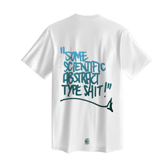 001 Scientific Abstract T-Shirt (White)