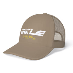 UNKLE New Text Logo Trucker (Khaki)
