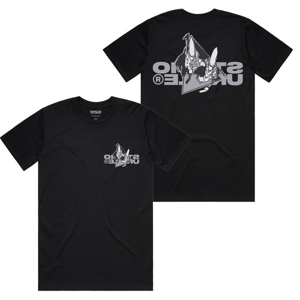 Design 001 Studio:Rework Pointman Logo T- Shirt (Black)