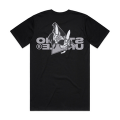 Design 001 Studio:Rework Pointman Logo T- Shirt (Black)