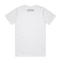 Design 002 Studio:Rework Pointman Shadow Logo T-Shirt (White)