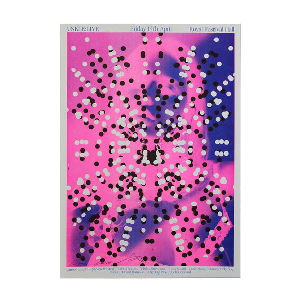 ROYAL FESTIVAL HALL PRINT (PINK)